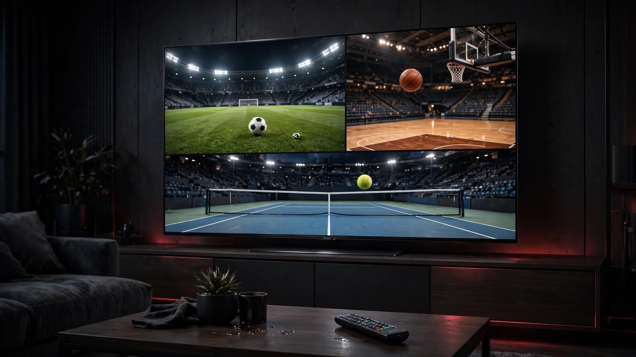IPTV Sportkanäle: Fußball, Basketball und Tennis gleichzeitig live verfolgen